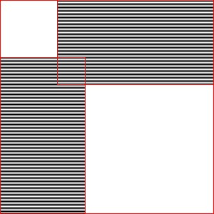 Figure 81;  Perfect Square, Shared Corner